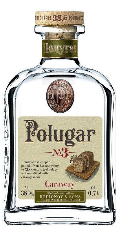 POLUGAR ΒΟΤΚΑ POLUGAR NO3 CARAWAY 700 ML