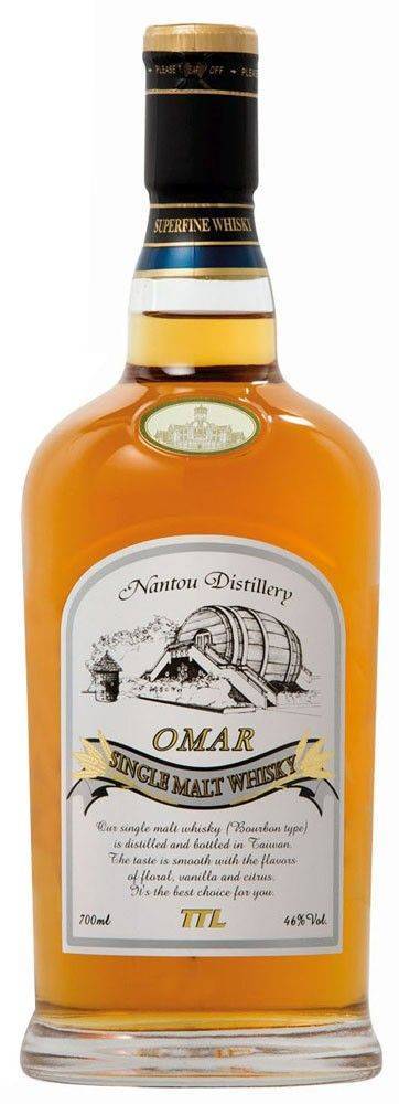 ΟΥΙΣΚΙ OMAR SHERRY CASK SINLGE MALT 700 ML