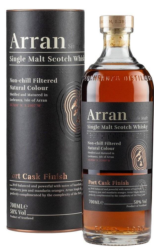 ΟΥΙΣΚΙ THE ARRAN MALT PORT FINISH 700 ML