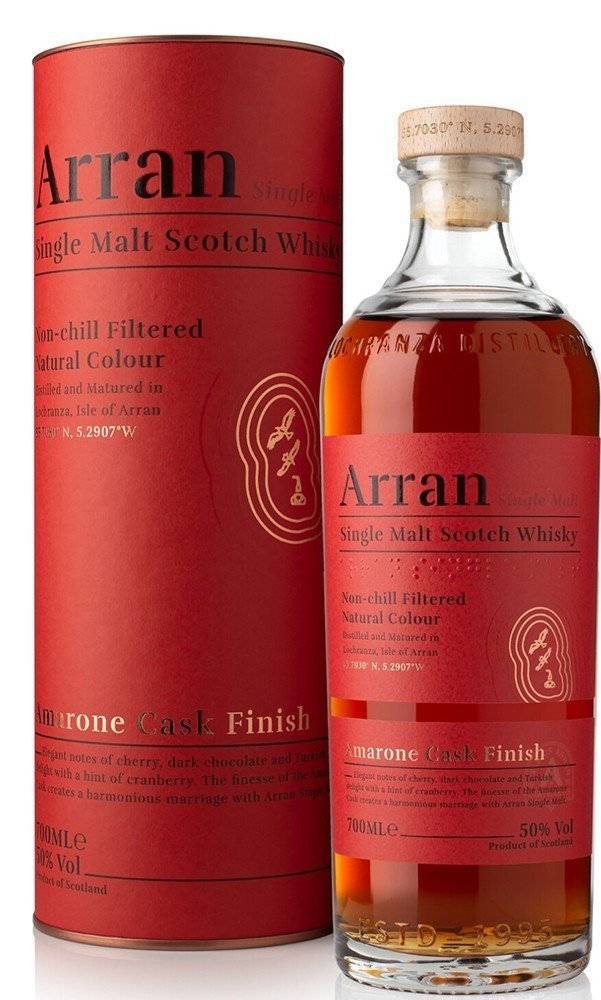 ΟΥΙΣΚΙ THE ARRAN MALT AMARONE CASK FINISH 700 ML