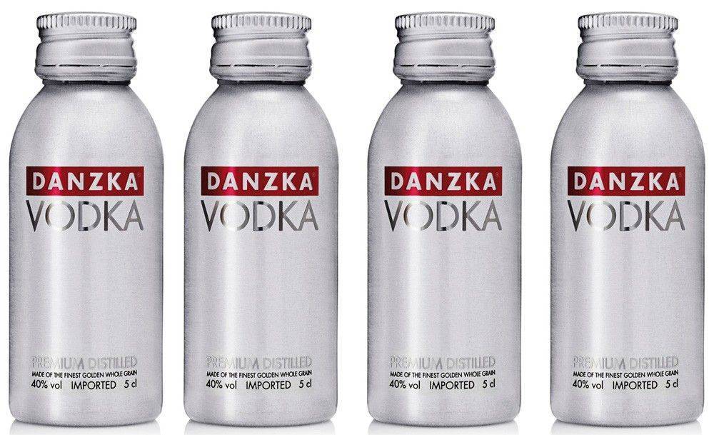 DANZKA ΣΕΤ ΒΟΤΚΑ DANZKA RED GIFT PACK 4 X 50 ML