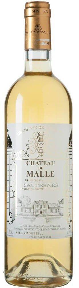 CHATEAU DE MALLE ΚΡΑΣΙ CHATEAU DE MALLE 2EME CRU CLASSE 2015 ΛΕΥΚΟ 750 ML