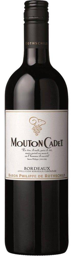 ΚΡΑΣΙ MOUTON CADET BARON PHILIPPE DE ROTHSCHILD 2017 ΕΡΥΘΡΟ 750ML