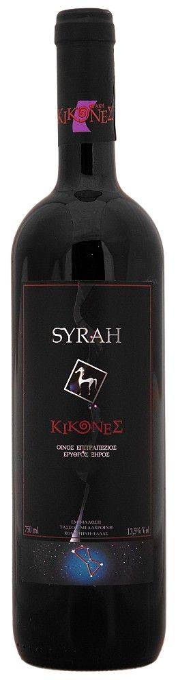 ΚΙΚΟΝΕΣ ΚΡΑΣΙ SYRAH ΚΙΚΟΝΕΣ 2018 ΕΡΥΘΡΟ 750ML