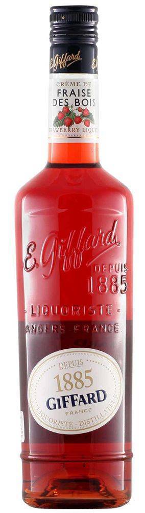 GIFFARD ΛΙΚΕΡ CREME DE FRAISE DES BOIS GIFFARD 700ML