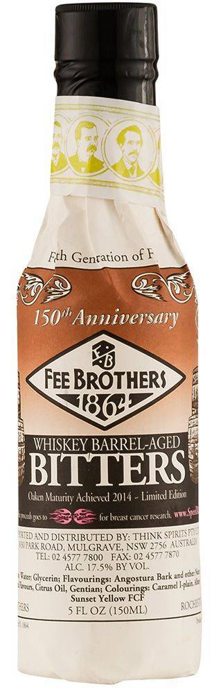BITTERS FEE BROTHERS WHISKEY BARREL ΑGED 150 ML