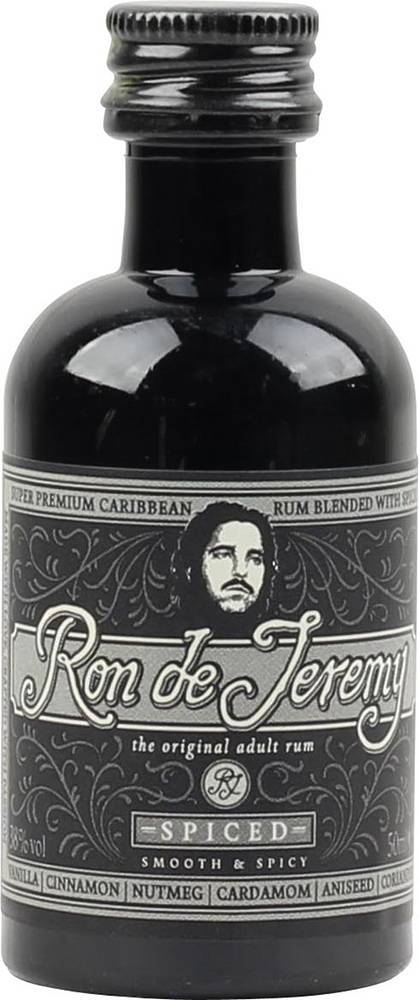 RON DE JEREMY RUM RON DE JEREMY SPICED 50 ML