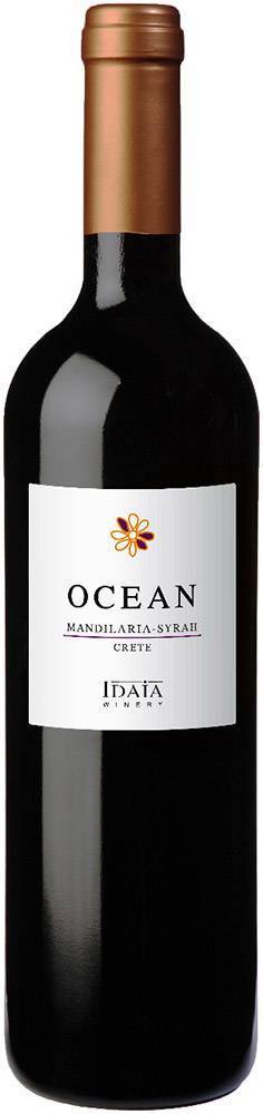 ΚΡΑΣΙ OCEAN ΙΔΑΙΑ ΟΙΝΟΠΟΙΗΤΙΚΗ 2015 ΕΡΥΘΡΟ 750ML