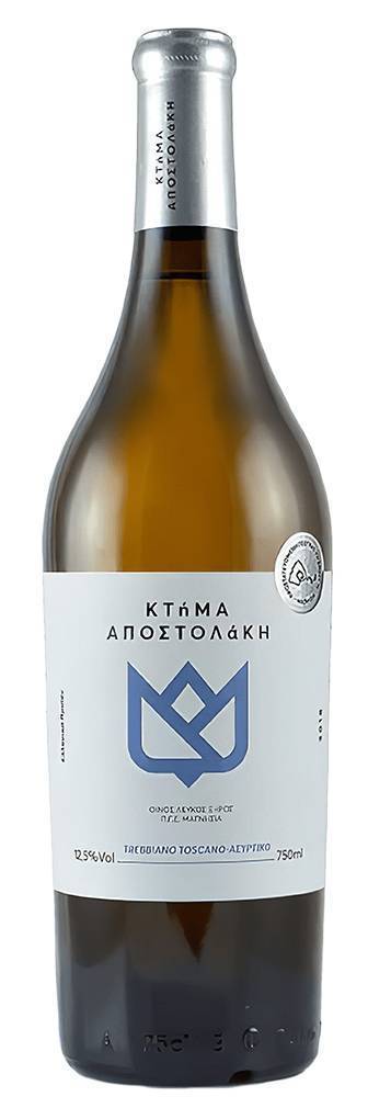 ΚΤΗΜΑ ΑΠΟΣΤΟΛΑΚΗ ΚΡΑΣΙ ΚΤΗΜΑ ΑΠΟΣΤΟΛΑΚΗ ΛΕΥΚΟ 2023 750ML