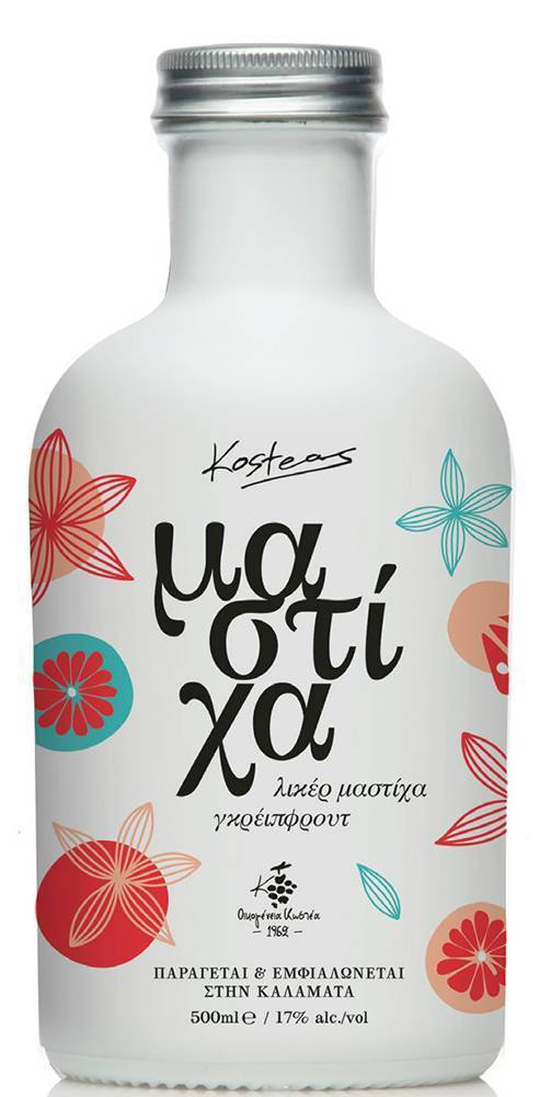 ΛΙΚΕΡ ΜΑΣΤΙΧΑ ΓΚΡΕΙΠΦΡΟΥΤ ΠΟΤΟΠΟΙΙA ΚΩΣΤΕΑΣ 500ML