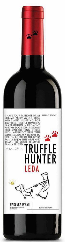 TRUFFLE HUNTER LEDA ΚΡΑΣΙ BARBERA D&#039;ASTI TRUFFLE HUNTER LEDA 2022 ΕΡΥΘΡΟ 750ML