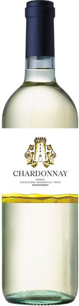 ΚΡΑΣΙ UMBRIA CHARDONNAY LUNGAROTTI 2024 ΛΕΥΚΟ 750ML