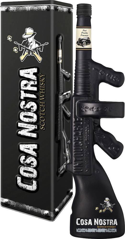 ΟΥΙΣΚΙ COSA NOSTRA TOMMY GUN WHISKY 700ML