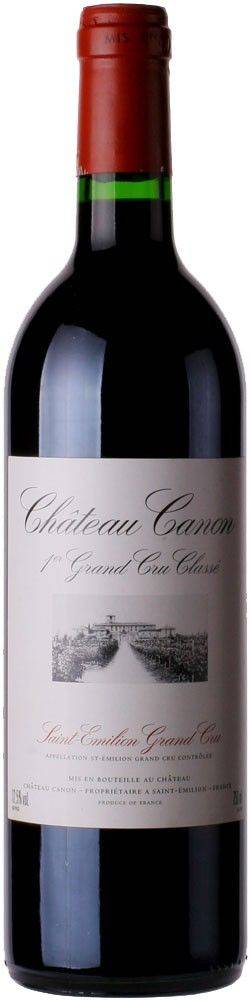 ΚΡΑΣΙ CHATEAU CANON PREMIER GRAND CRU CLASSE B 2017 ΕΡΥΘΡΟ 750 ML