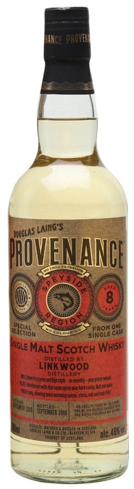 PROVENANCE ΟΥΙΣΚΙ PROVENANCE LINKWOOD 8 ΕΤΩΝ (700 ML)