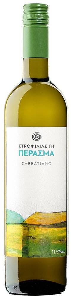 ΚΡΑΣΙ ΠΕΡΑΣΜΑ ΟΙΝΟΠΟΙΕΙΟ ΣΤΡΟΦΙΛΙΑ VEGAN 2021 ΛΕΥΚΟ 750ML