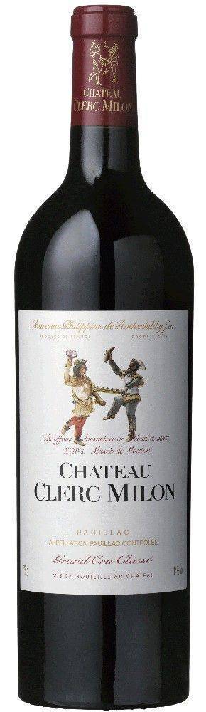 ΚΡΑΣΙ CHATEAU CLERC MILON 5EME GRAND CRU CLASSE 2016 ΕΡΥΘΡΟ 750 ML