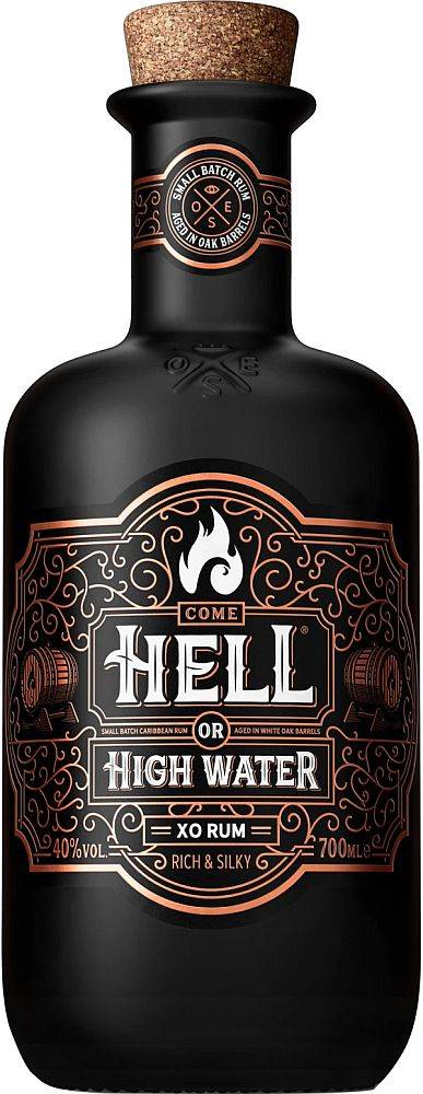 RUM HELL OR HIGH WATER XO 700ML