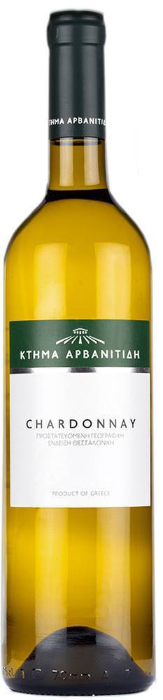 ΚΡΑΣΙ CHARDONNAY ΚΤΗΜΑ ΑΡΒΑΝΙΤΙΔΗ 2021 ΛΕΥΚΟ 750ML