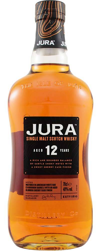 ΟΥΙΣΚΙ ISLE OF JURA 12 ΕΤΩΝ 700 ML