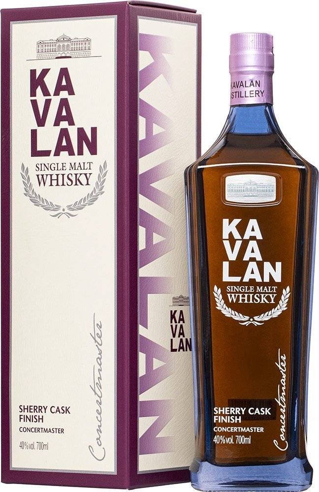 ΟΥΙΣΚΙ KAVALAN SINGLE MALT CONCERTMASTER SHERRY CASK FINISH 700 ML