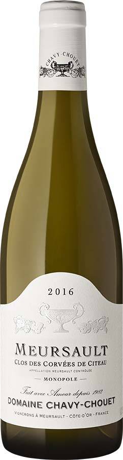 ΚΡΑΣΙ MEURSAULT CLOS DES CORVEES DE CITEAU MONOPOLE DOMAINE CHAVY CHOUET 2021 ΛΕΥΚΟ 750ML