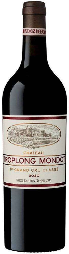 ΚΡΑΣΙ CHATEAU TROPLONG MONDOT PREMIER GRAND CRU CLASSE B 2020 ΕΡΥΘΡΟ 750 ML
