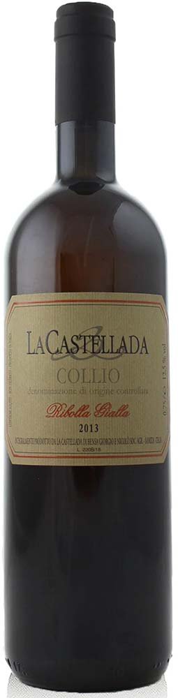 LA CASTELLADA ΚΡΑΣΙ LA CASTELLADA RIBOLLA GIALLA 2017 ΛΕΥΚΟ 750 ML