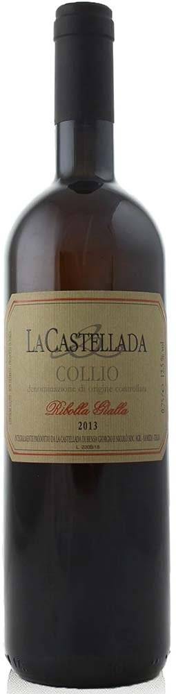ΚΡΑΣΙ LA CASTELLADA RIBOLLA GIALLA 2017 ΛΕΥΚΟ 750 ML