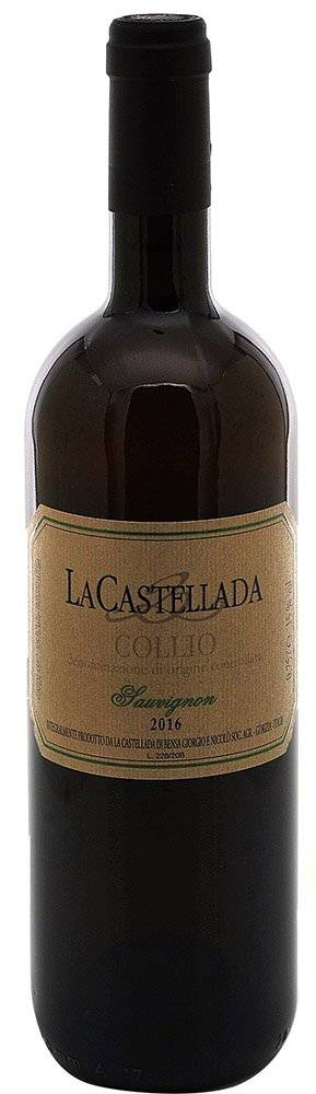 ΚΡΑΣΙ LA CASTELLADA SAUVIGNON BLANC 2017 ΛΕΥΚΟ 750 ML