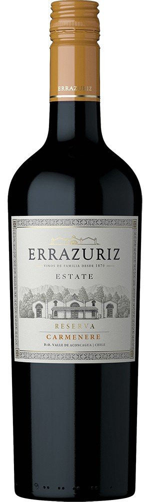 ERRAZURIZ ΚΡΑΣΙ ESTATE RESERVA CARMENERE 2022 ΕΡΥΘΡΟ 750 ML