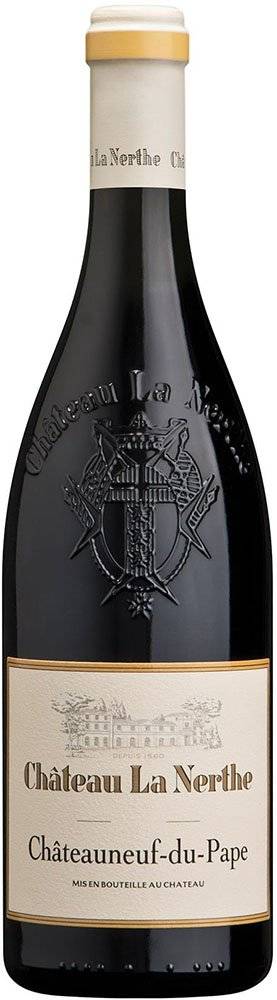ΚΡΑΣΙ CHATEAUNEUF DU PAPE CHATEAU LA NERTHE 2019 ΕΡΥΘΡΟ 750ML