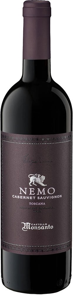 CASTELLO DI MONSANTO ΚΡΑΣΙ NEMO CABERNET SAUVIGNON IGT TOSCANA CASTELLO DI MONSANTO 2017 ΕΡΥΘΡΟ 750ML
