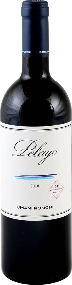 ΚΡΑΣΙ PELAGO MARCHE ROSSO IGT UMANI RONCHI 2018 ΕΡΥΘΡΟ 750ML