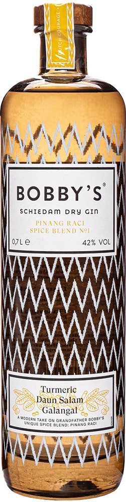 BOBBYS GIN BOBBY&#039;S SCHIEDAM DRY PINAG RACI SPICE BLEND 700ML