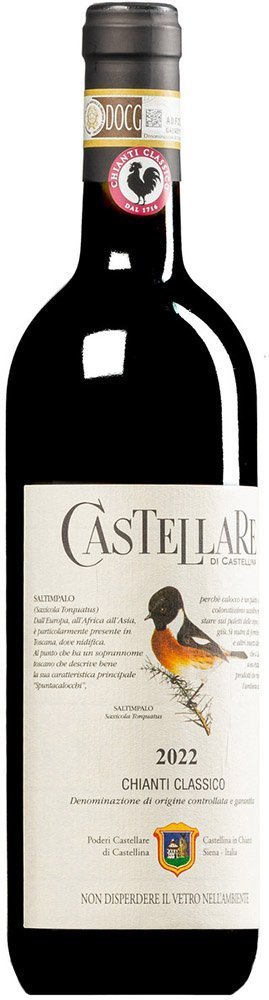CASTELLARE DI CASTELLINA ΚΡΑΣΙ CHIANTI CLASSICO CASTELLARE DI CASTELLINA 2022 ΕΡΥΘΡΟ 750 ML
