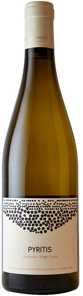 ΟΙΝΟΠΟΙΕΙΟ ΚΑΡΑΜΟΛΕΓΚΟΣ ΚΡΑΣΙ PYRITIS MEGA CUVEE ΟΙΝΟΠΟΙΕΙΟ ΚΑΡΑΜΟΛΕΓΚΟΣ 2022 ΛΕΥΚΟ 750ML