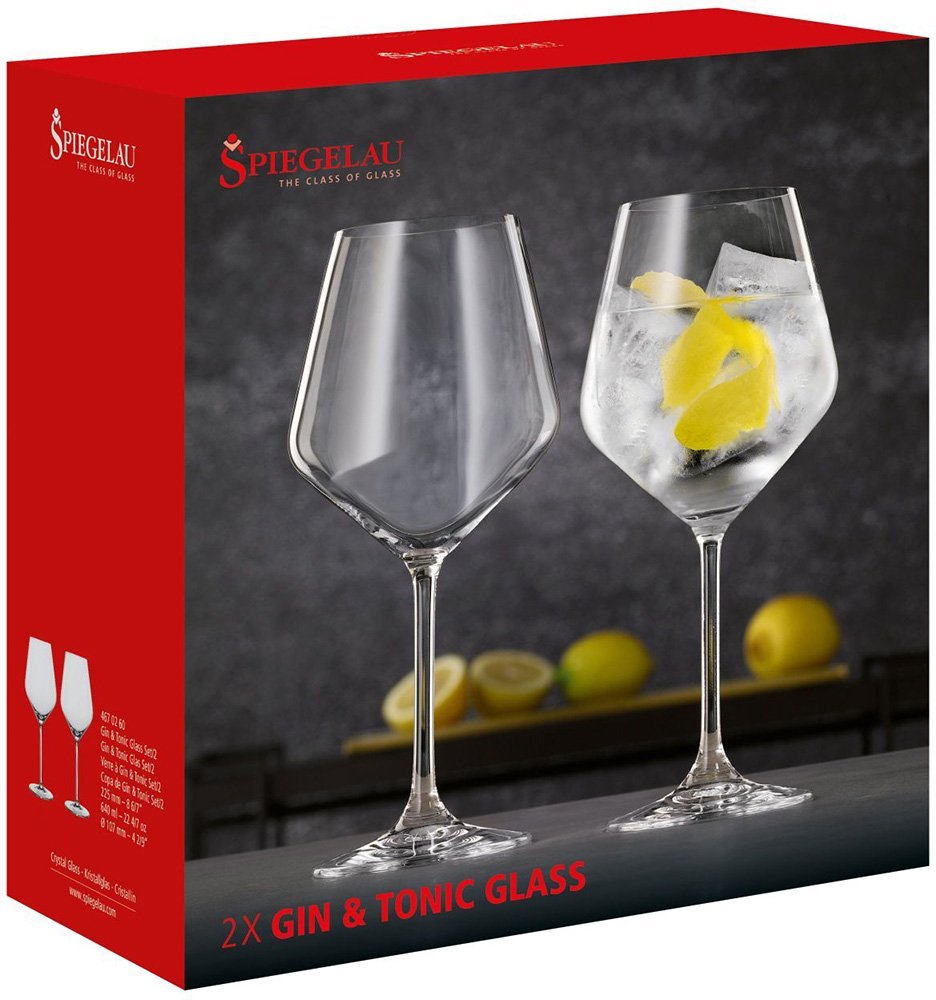 SPIEGELAU ΚΡΥΣΤΑΛΛΙΝΑ ΠΟΤΗΡΙΑ (2 ΤΜΧ) SPIEGELAU GIN - TONIC 225 MM 640 ML