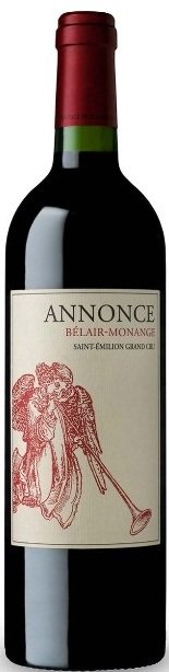 CHATEAU BELAIR-MONANGE ΚΡΑΣΙ ANNONCE DE BELAIR-MONANGE 2020 ΕΡΥΘΡΟ 750 ML