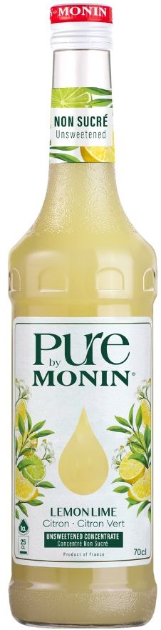 MONIN ΣΙΡΟΠΙ PURE BY MONIN LEMON LIME 700 ML