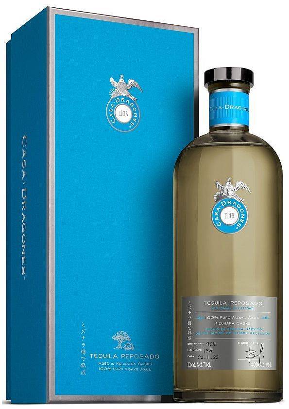 ΤΕΚΙΛΑ CASA DRAGONES REPOSADO MIZUNARA 700 ML
