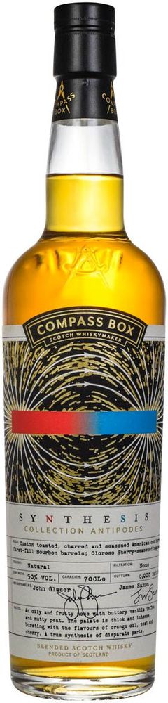 COMPASS BOX ΟΥΙΣΚΙ COMPASS BOX SYNTHESIS ANTIPODES 700 ML