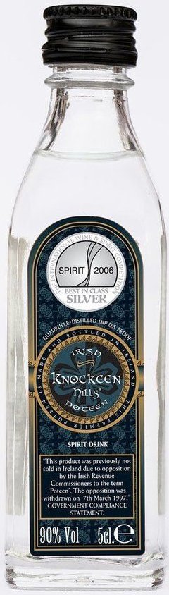 KNOCKEEN HILLS KNOCKEEN HILLS IRISH POTEEN GOLD EXTRA STRENGTH (50 ML)