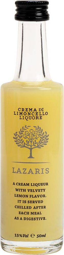 ΛΙΚΕΡ ΚΡΕΜΑ LIMONCELLO LAZARIS 50 ML
