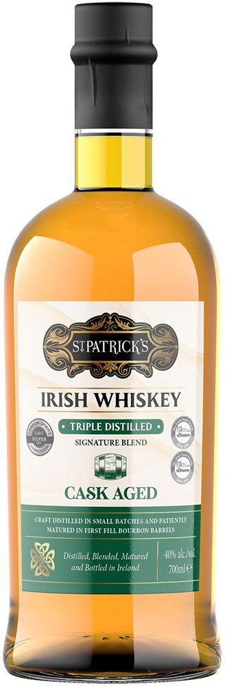 BLACKBUSH ΟΥΙΣΚΙ ST PATRICK&#039;S CASK AGED IRISH WHISKEY 700 ML