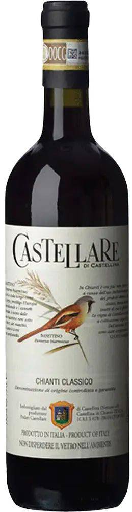 ΚΡΑΣΙ CHIANTI CLASSICO CASTELLARE DI CASTELLINA 2023 ΕΡΥΘΡΟ 750 ML