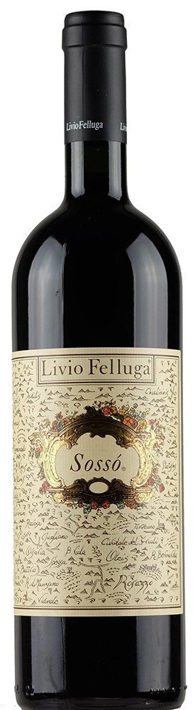 LIVIO FELLUGA ΚΡΑΣΙ SOSSO RISERVA FELLUGA 2018 ΕΡΥΘΡΟ 750 ML