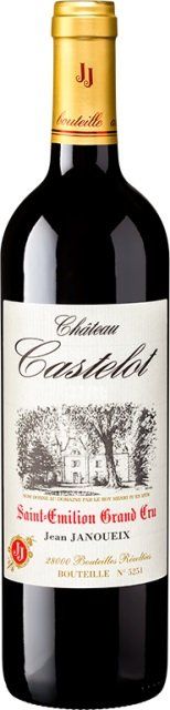 JOSEPH JANOUEIX ΚΡΑΣΙ CHATEAU LE CASTELOT ST. EMILLION GRAND CRU 2019 ΕΡΥΘΡΟ 750ML