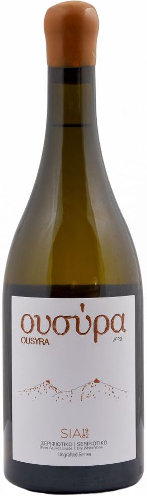 ΚΡΑΣΙ ΣΕΡΙΦΙΩΤΙΚΟ ΑΜΦΟΡΕΑΣ SIA ΟΥΣΥΡΑ ΛΕΥΚΟ 750ML