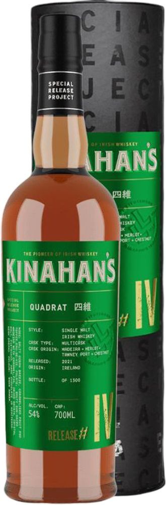 ΟΥΙΣΚΙ KINAHANS SINGLE MALT QUADRAT 700 ML